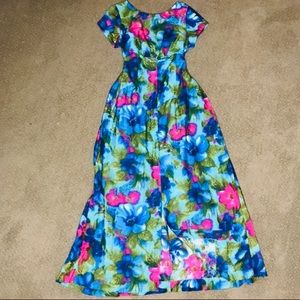 Floral Vintage Gown